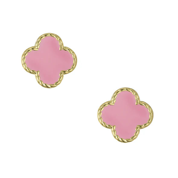 Lily Nily | Four Leaf Clover Stud Earrings