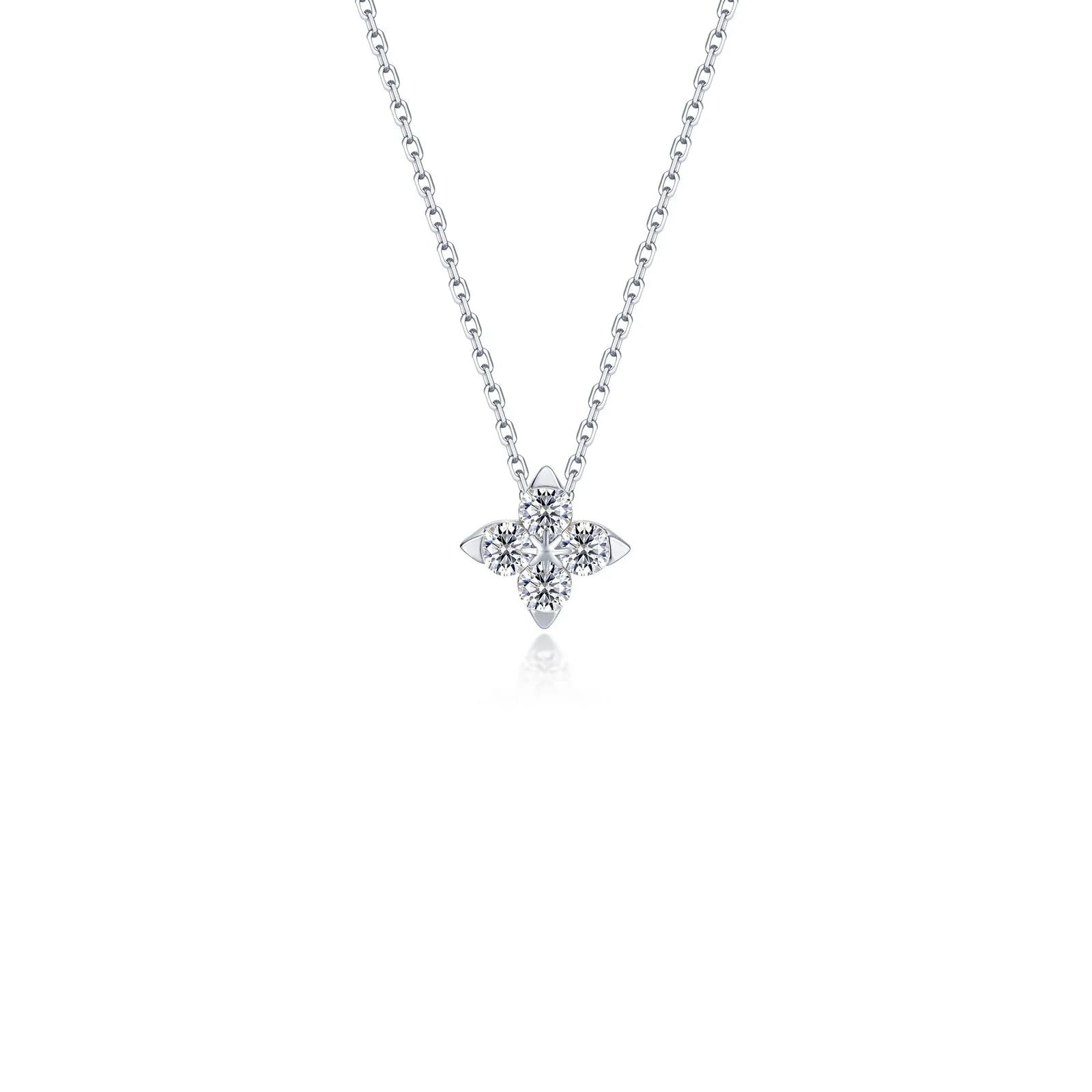 Lafonn | Trillium Bloom Necklace | 0.45ct