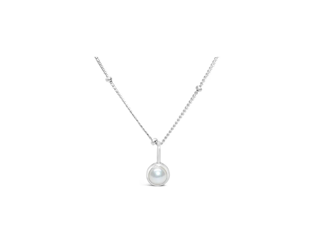 Stia | CZ Bezel Necklace