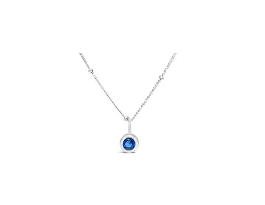 Stia | CZ Bezel Necklace