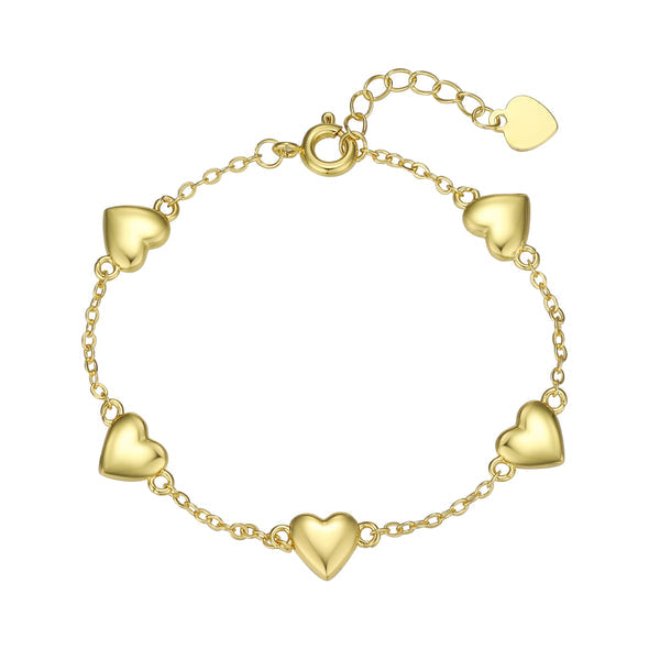 Lily Nily | Puffed Heart Bracelet