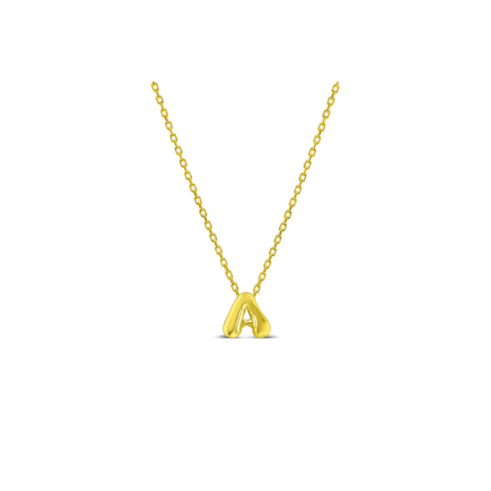 Stia | Bubble Lovable Letter Necklace
