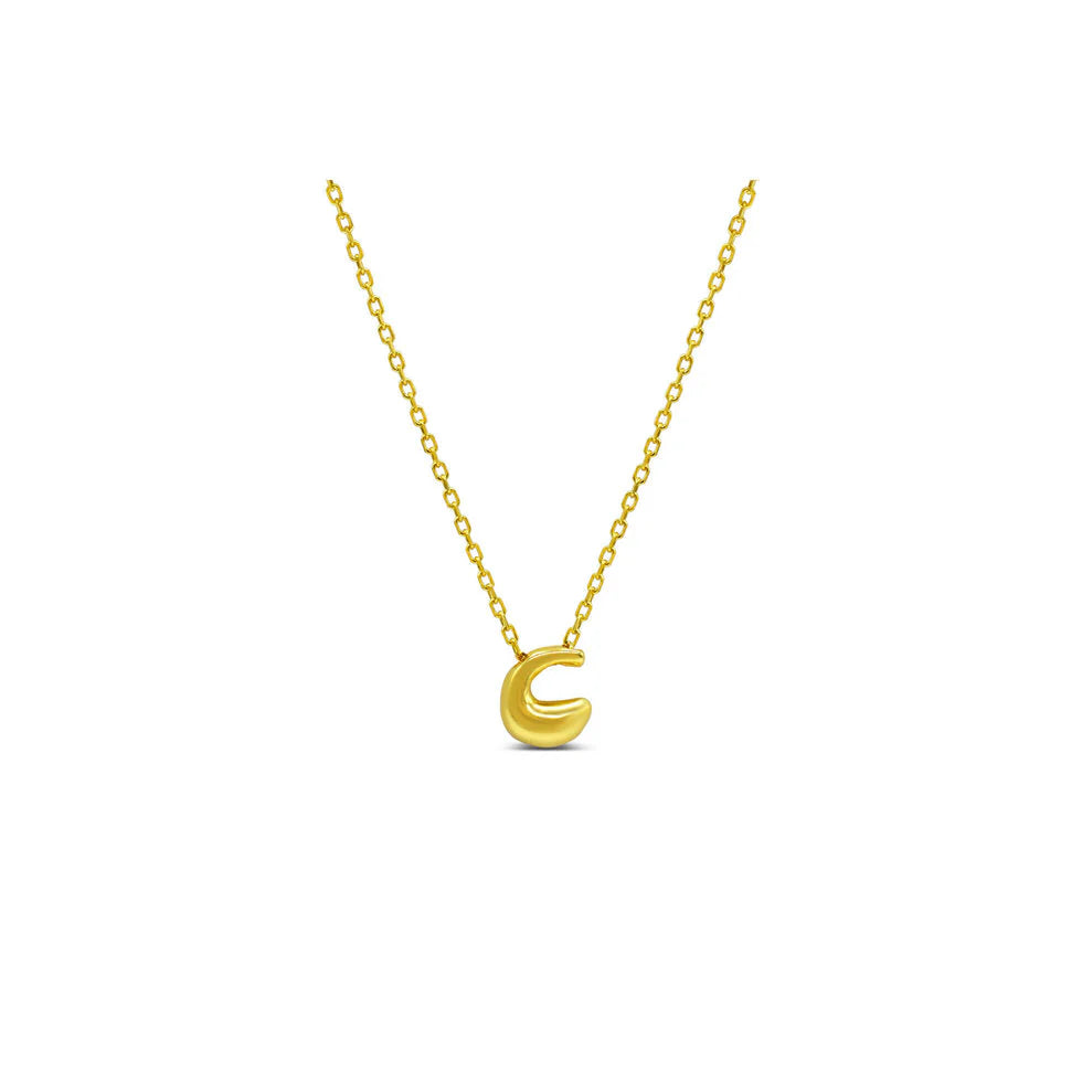 Stia | Bubble Lovable Letter Necklace