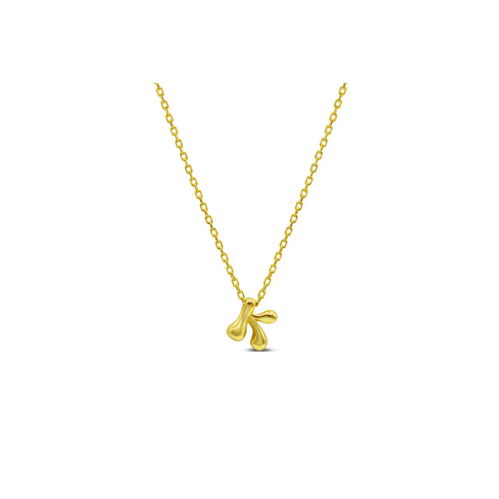 Stia | Bubble Lovable Letter Necklace
