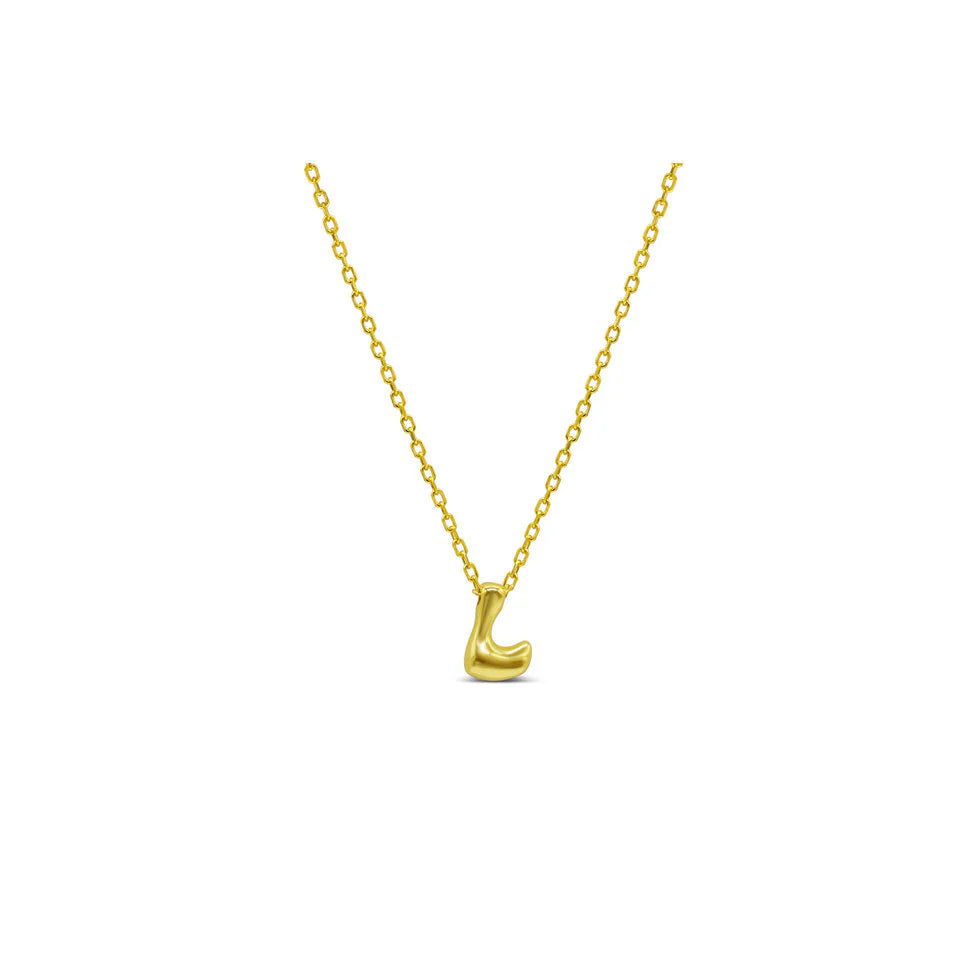 Stia | Bubble Lovable Letter Necklace
