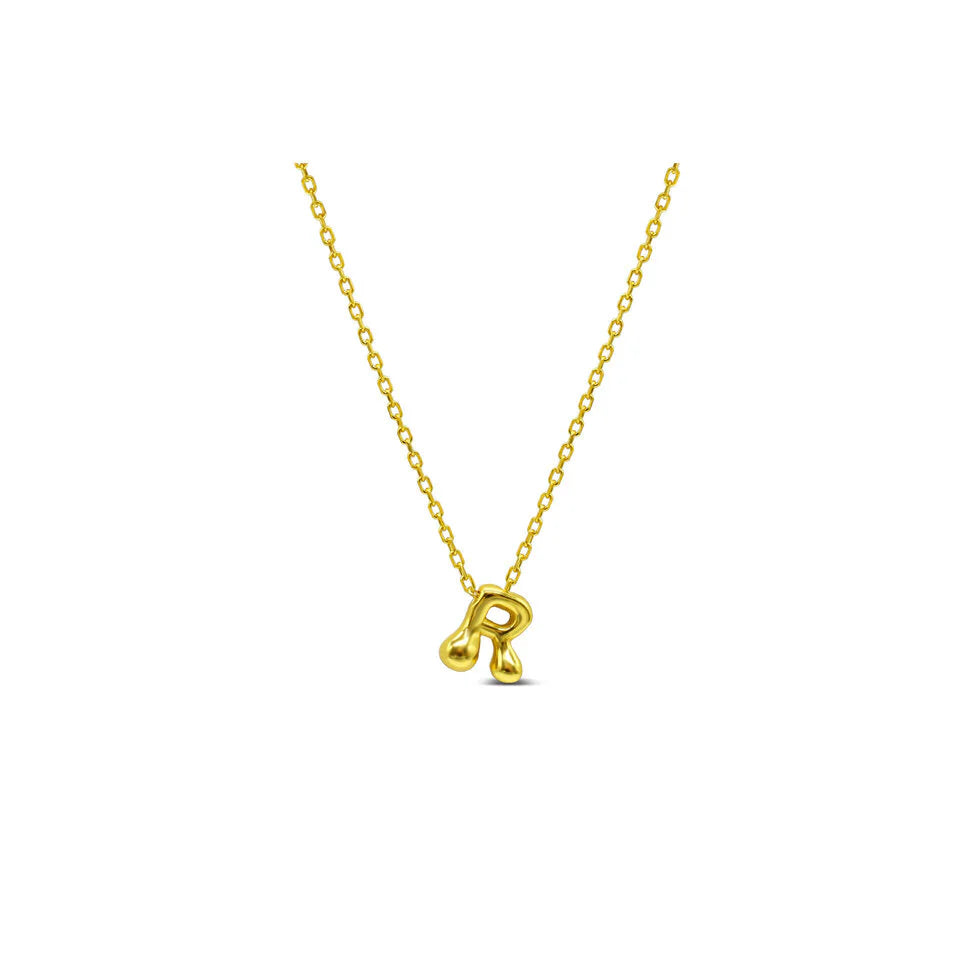 Stia | Bubble Lovable Letter Necklace
