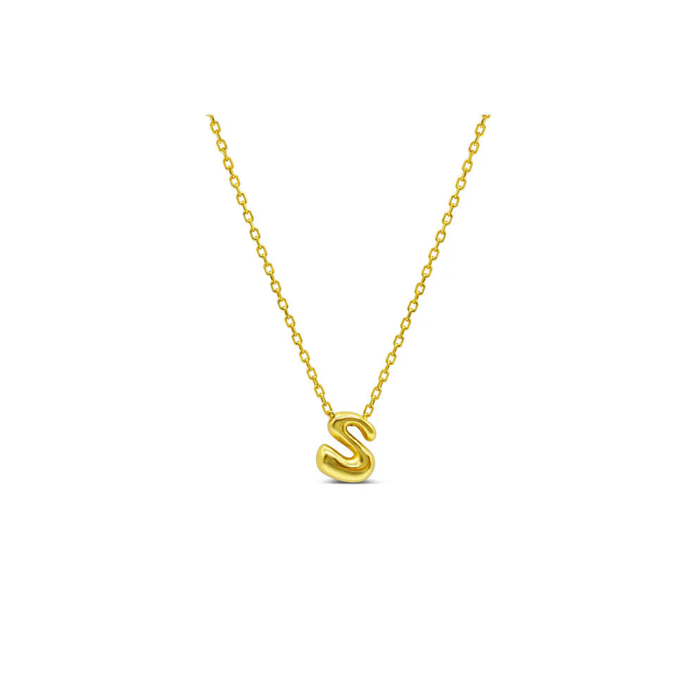 Stia | Bubble Lovable Letter Necklace