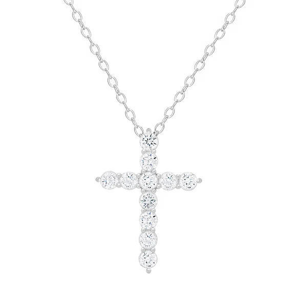 Lily Nily | CZ Cross Necklace