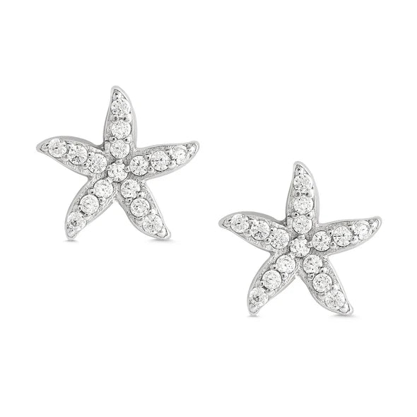 Lily Nily | Starfish CZ Stud Earrings