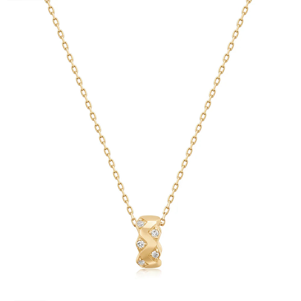 Aurelie Gi | Hazel | Lab Grown Diamond Ring Necklace 0.04ct