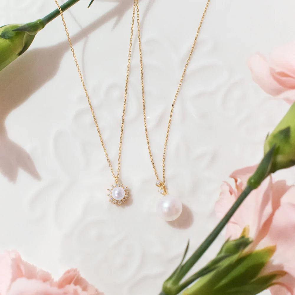 Aurelie Gi | Lisette | Lab Grown Diamond Accent Necklace 0.06ct