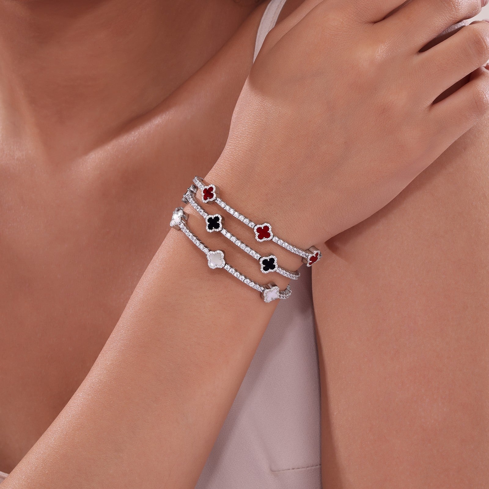 Lafonn | 2.4 CTW Flexible Station Tennis Bracelet