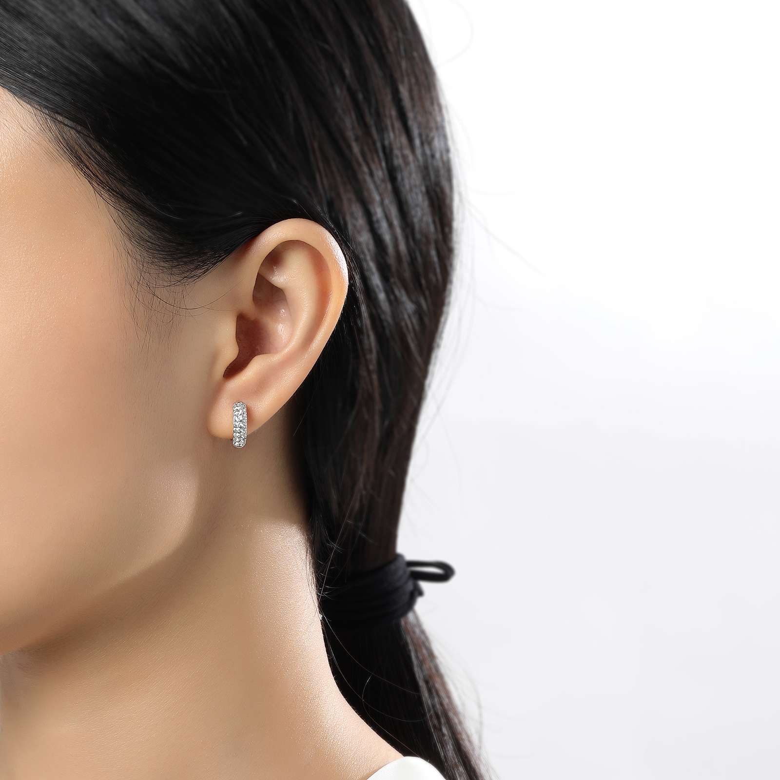 Lafonn | 3-Row Huggie Hoop Earrings