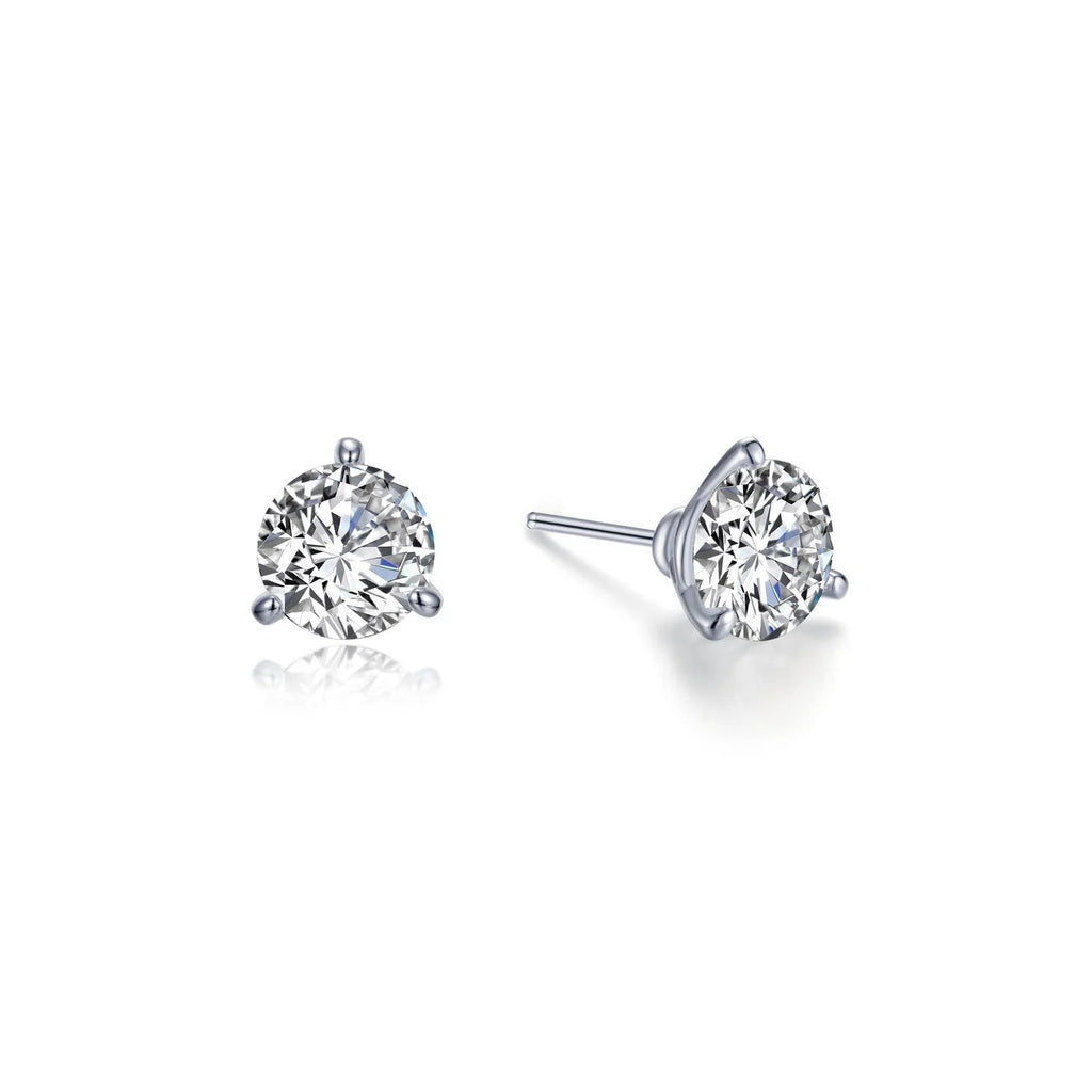 Lafonn | 1 CTW 3 Prong Martini Stud Earrings