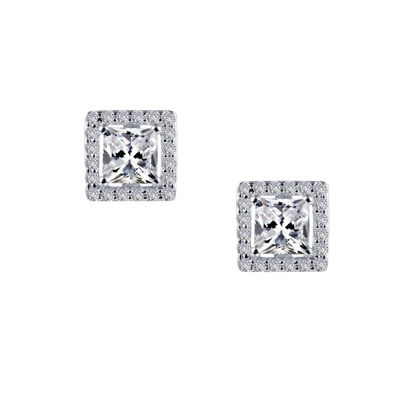 Halo Stud Earrings 1.52ct