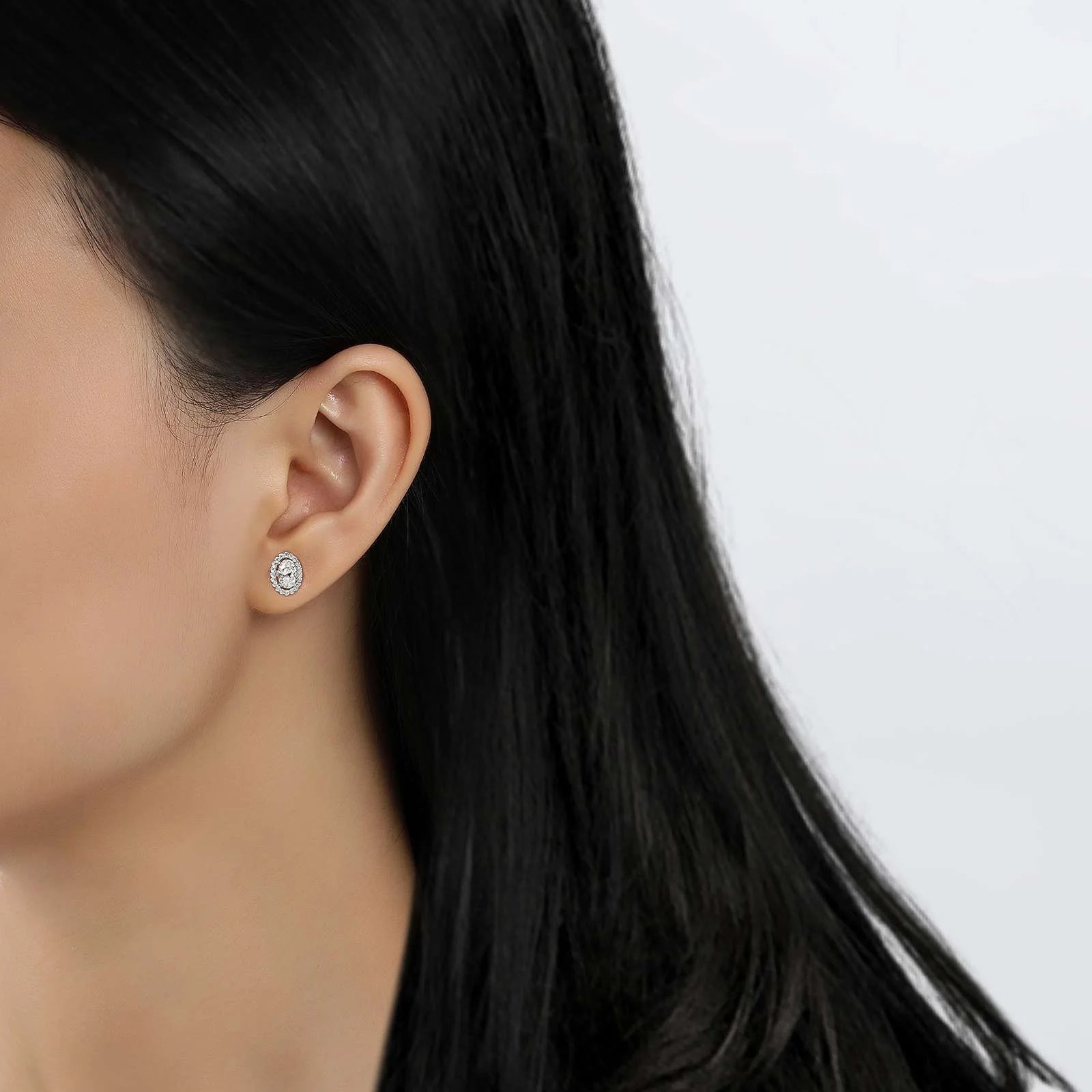 Lafonn | 1.3 CTW Halo Stud Earrings