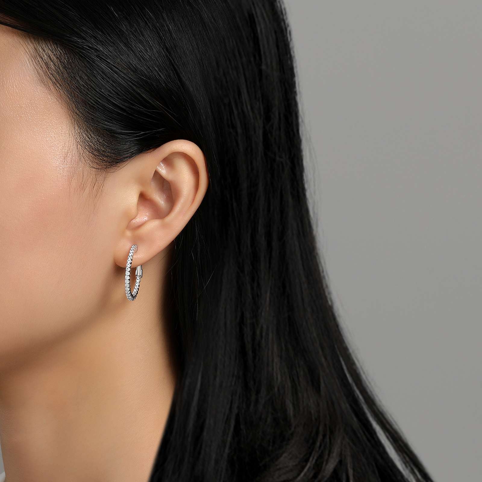 Hoop Earrings 1.08ct