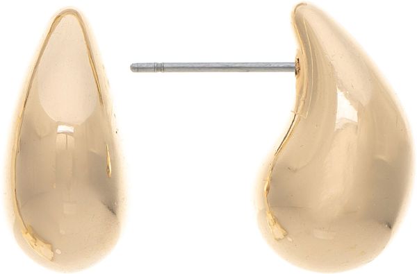 Rain Jewelry | Modernist Teardrop Post Earrings