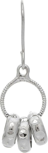 Rain Jewelry | Triple Rings on Ring Earrings