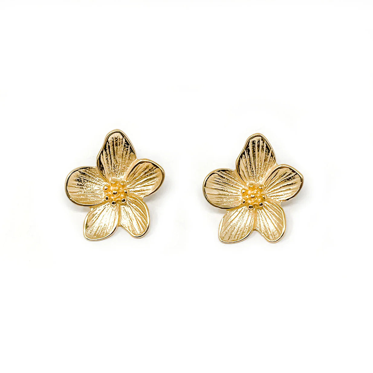 Large Flower Earrings