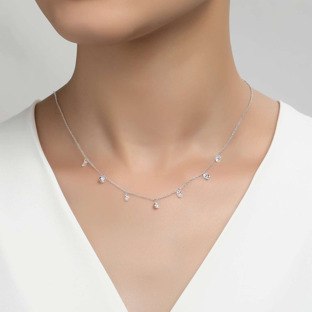 Lafonn | Frameless Raindrop Necklace | 1.75ct