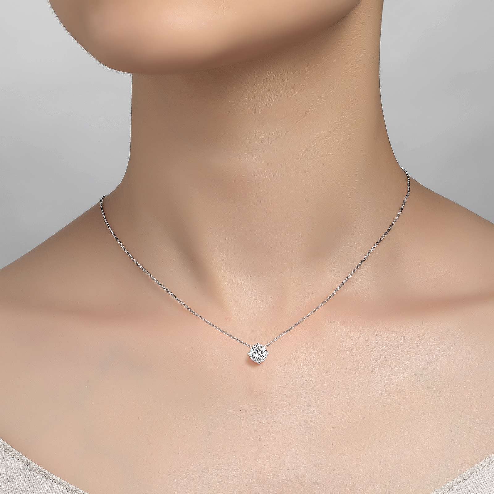 1.25ct Solitaire Necklace