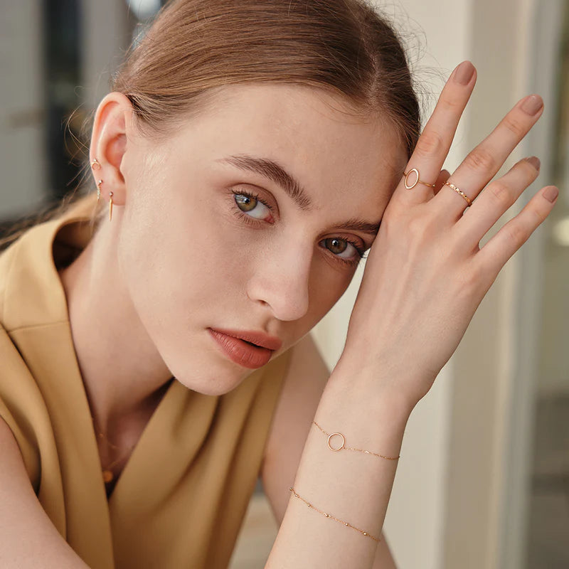 Aurelie Gi | Irene | Open Circle Bracelet