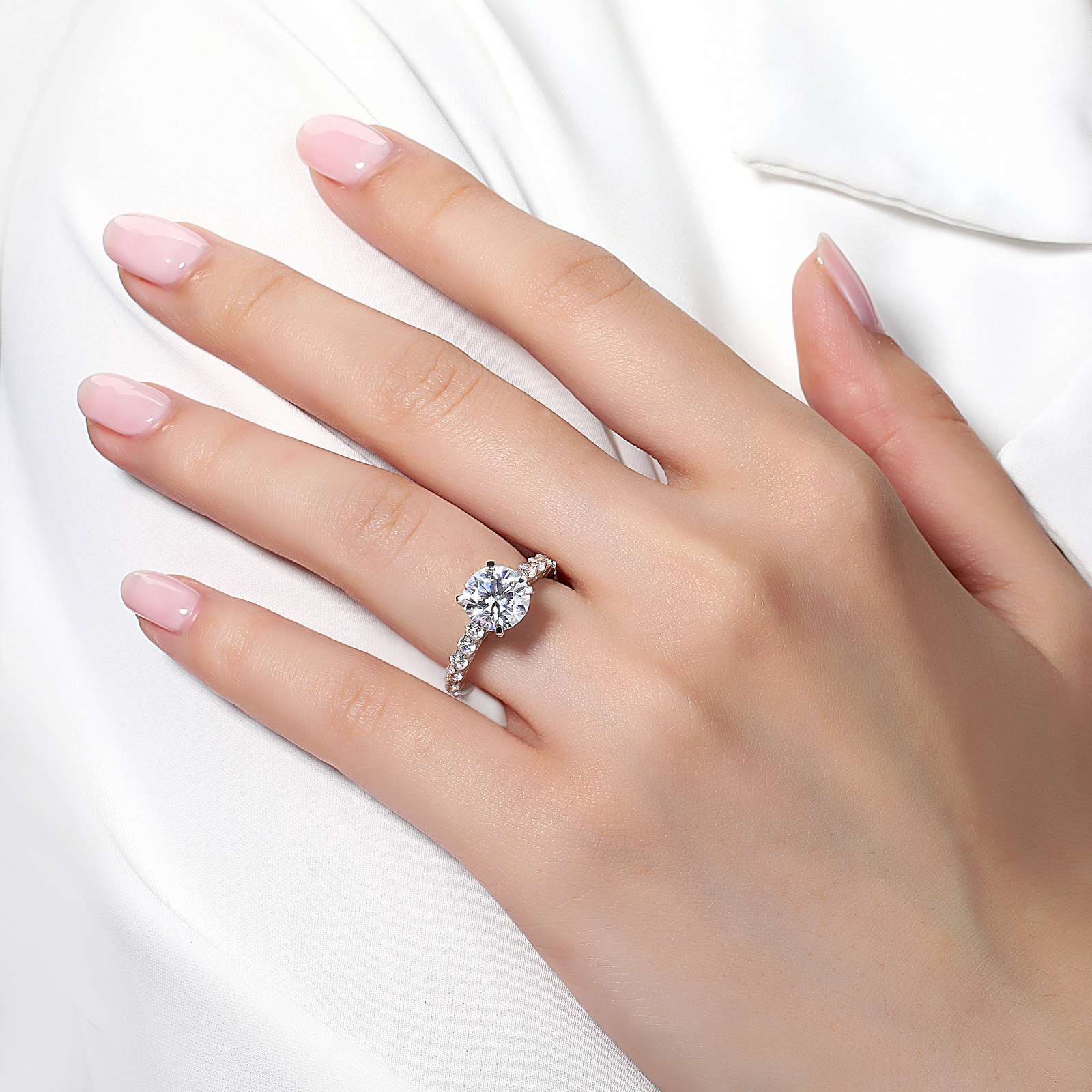 Solitaire Engagement Ring 2.52