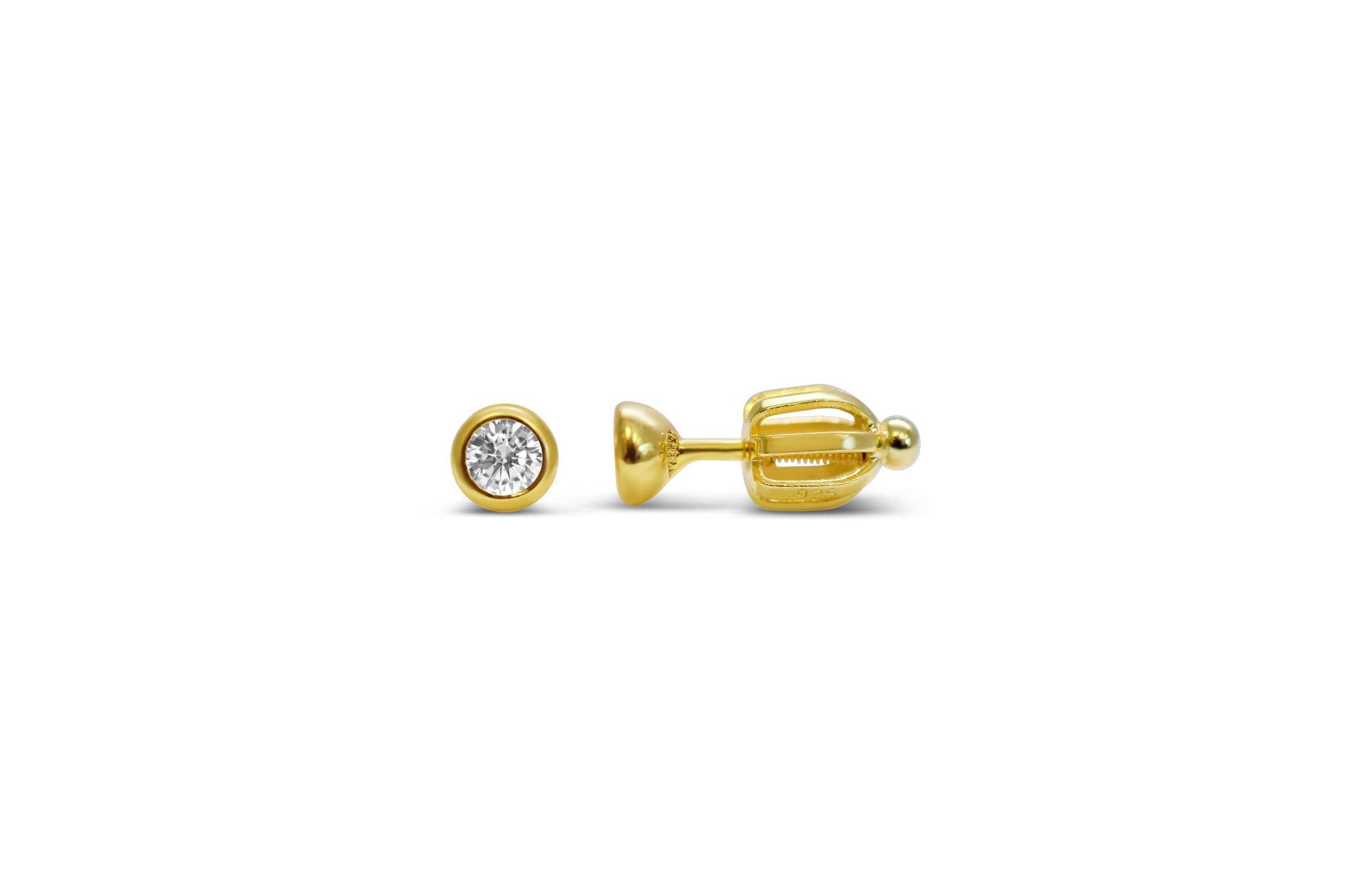 Stia Girl | 3mm Bezel Stud