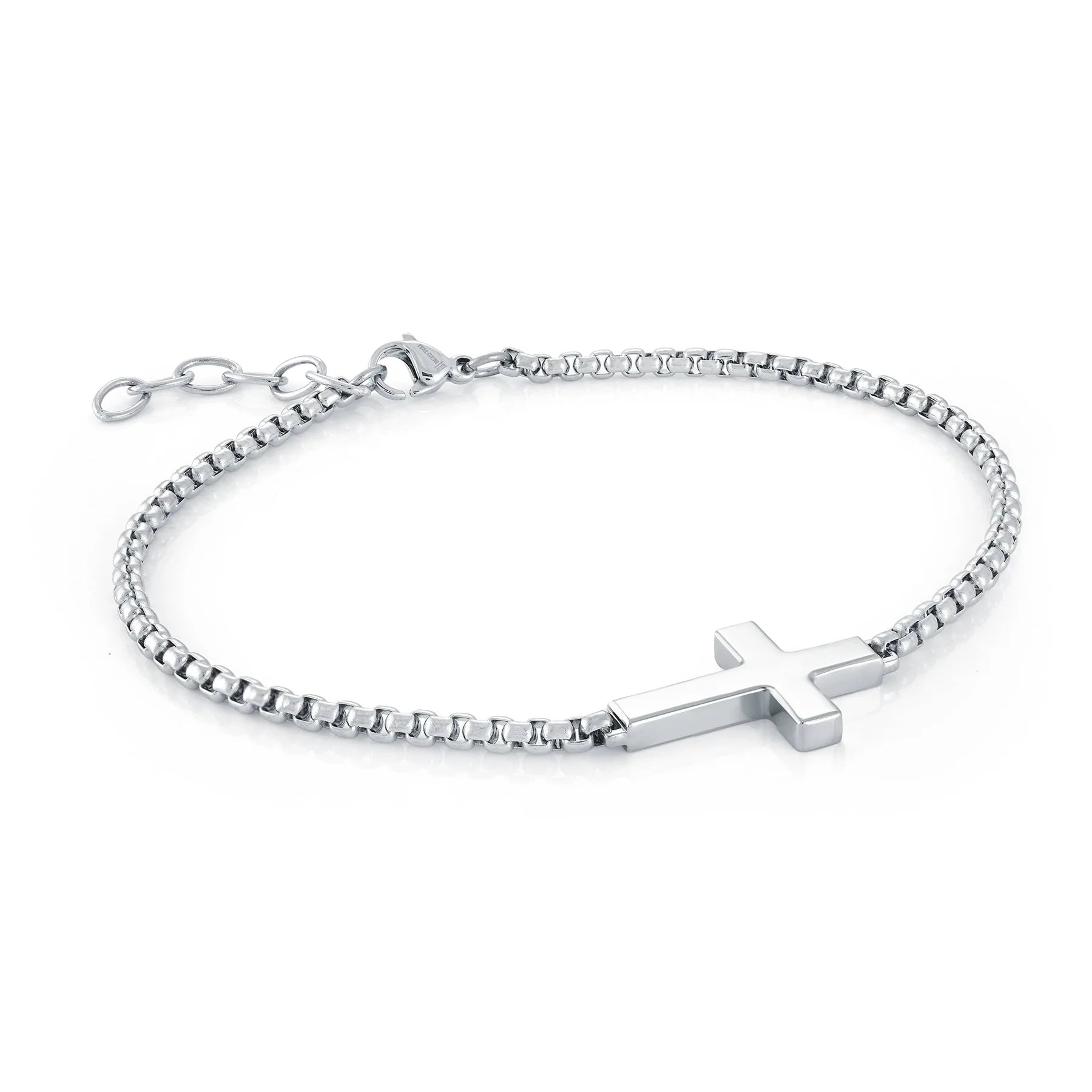 Italgem | Box Link & Cross Bracelet