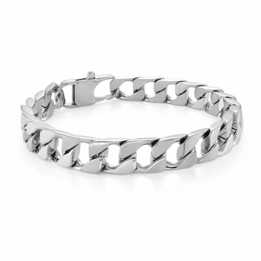 Flat Curb Chain Bracelet