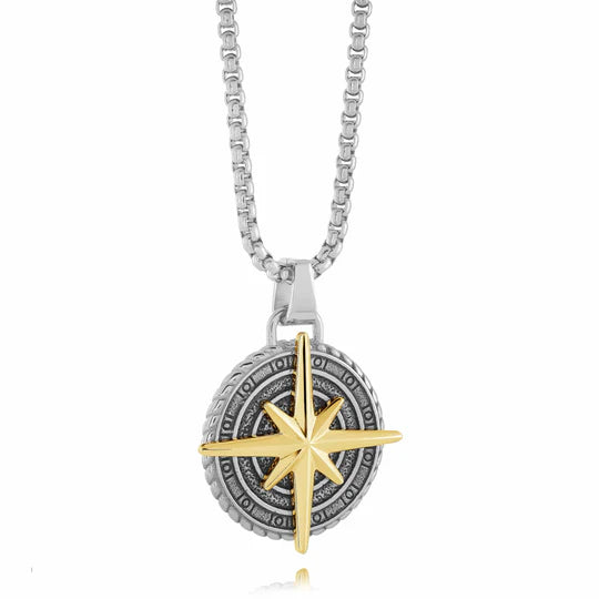 Italgem | North Star Compass Pendant