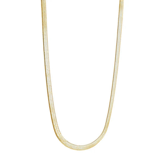 Italgem | Gold Stainless Steel Herringbone Chain