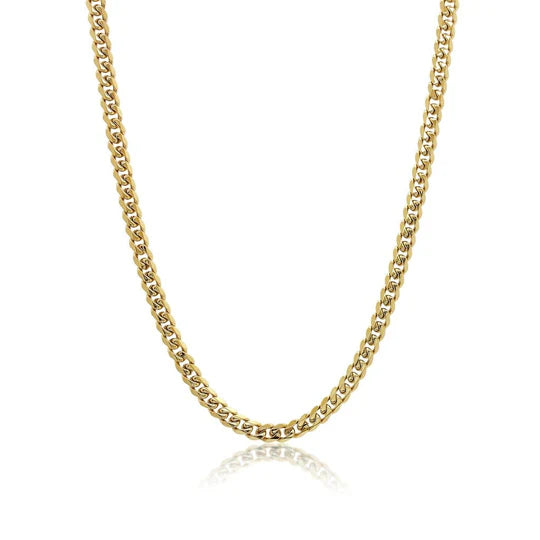 Italgem | Gold Stainless Steel Curb Link Chain