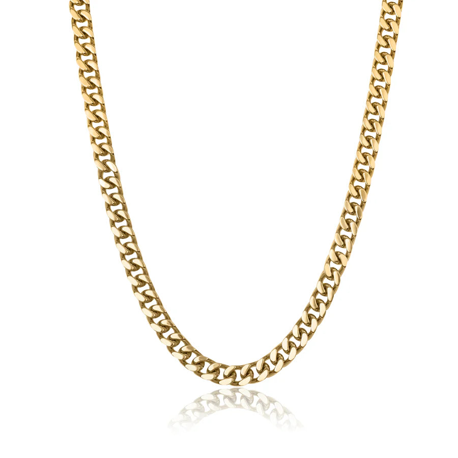 Italgem | Gold Stainless Steel Curb Link Chain