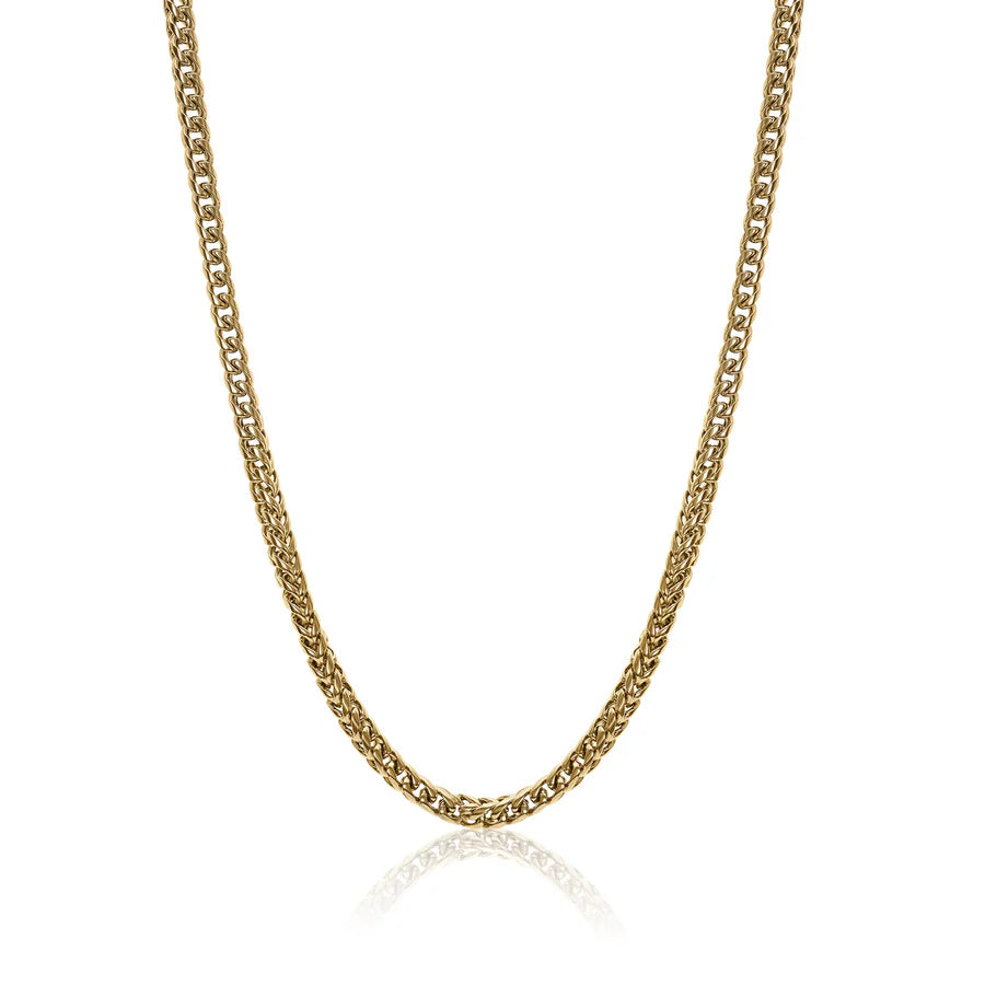 Italgem | Gold Stainless Steel Franco Chain