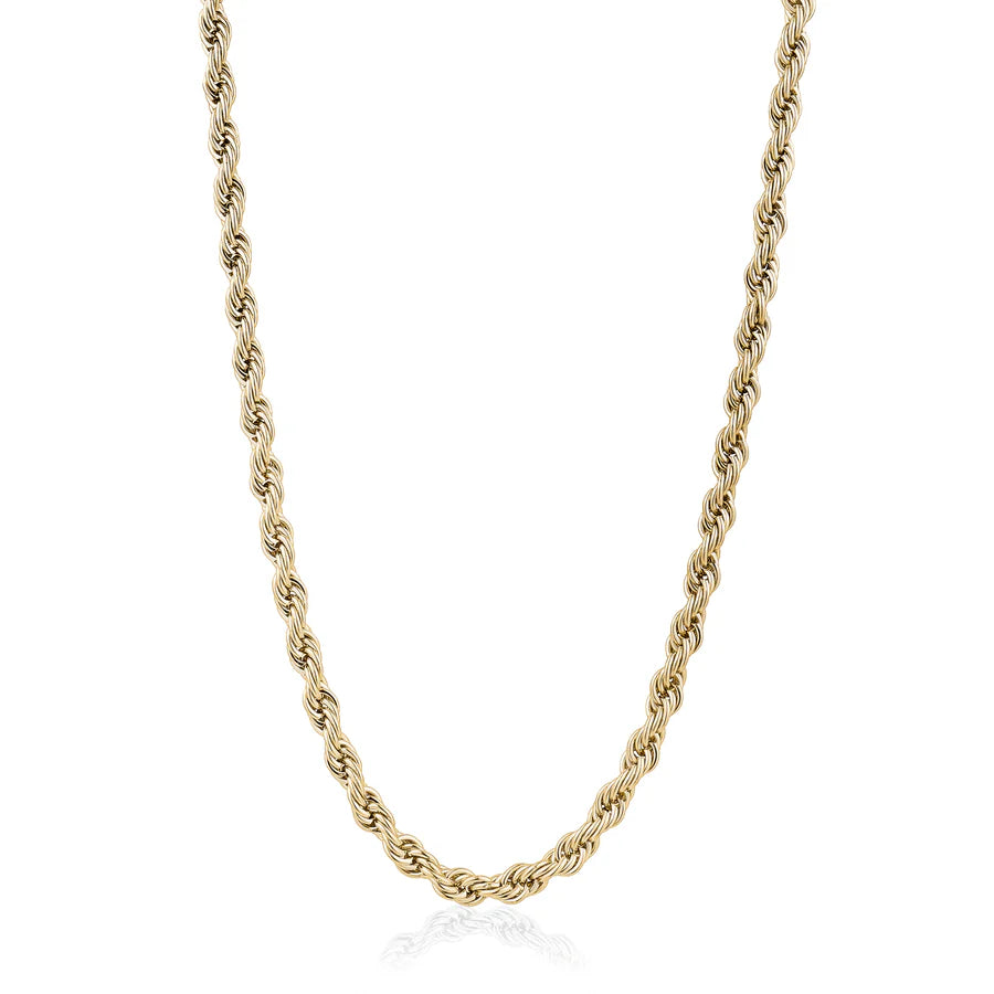 Italgem | Gold Stainless Steel Rope Chain