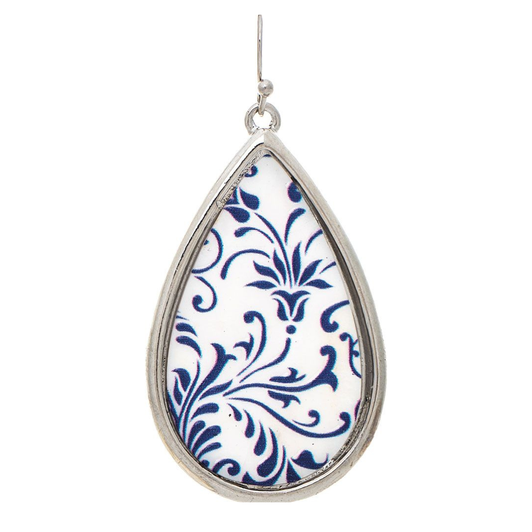 Rain Jewelry | Floral Overlay Earrings