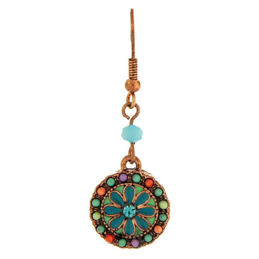 Rain Jewelry | Flower Wheel Earrings