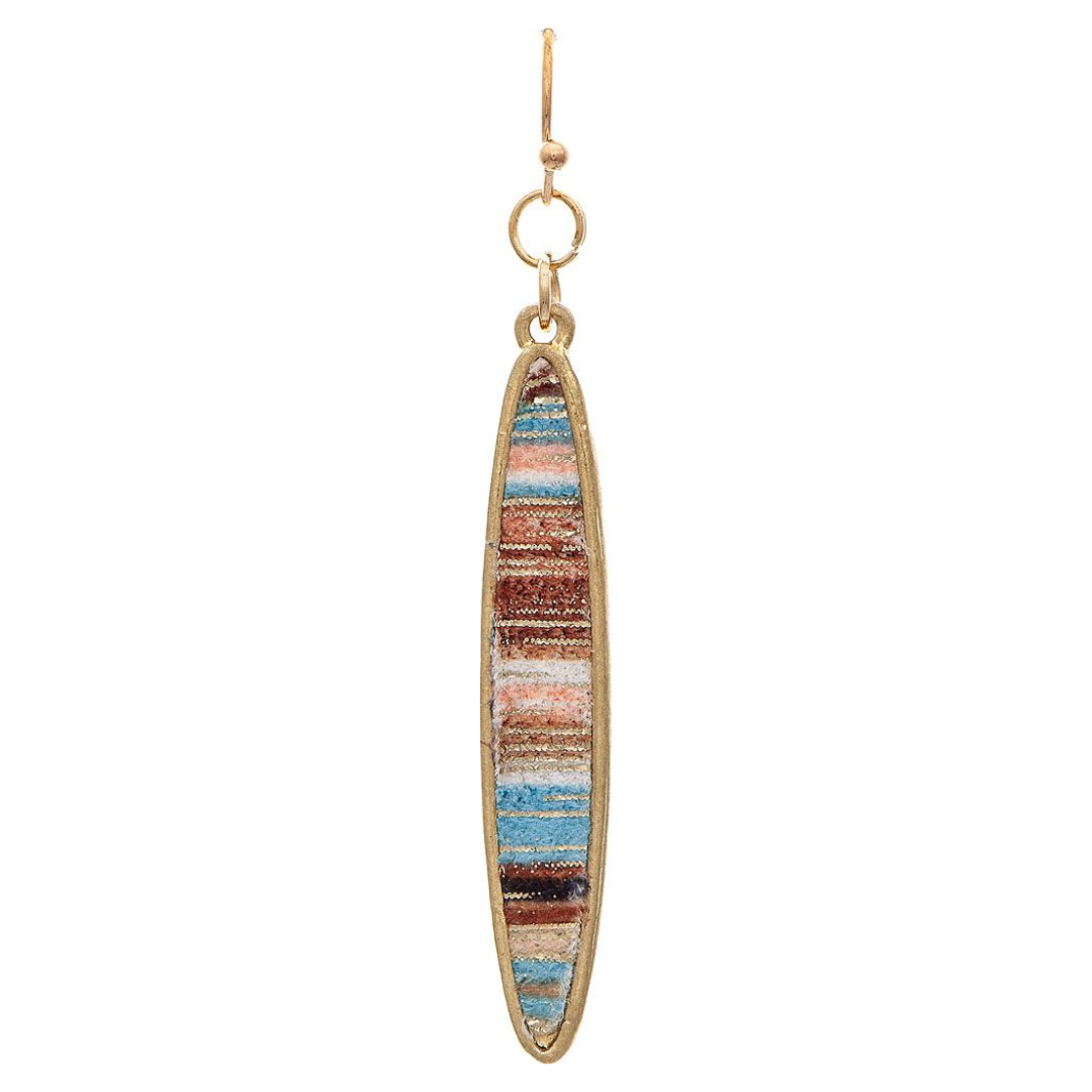 Rain Jewelry | Multi Inlay Earrings