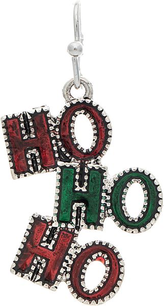 Rain Jewelry | HO HO HO Christmas Earring