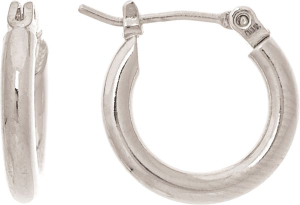 Rain Jewelry | Little 1/2" Hypoallergenic Pin Catch Hoop Earring